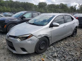  Salvage Toyota Corolla