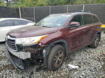  Salvage Toyota Highlander