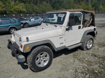  Salvage Jeep Wrangler