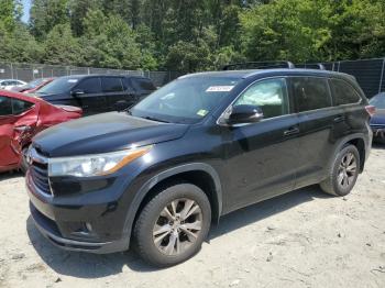  Salvage Toyota Highlander