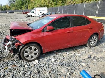  Salvage Toyota Corolla