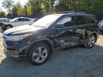  Salvage Toyota Highlander