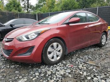  Salvage Hyundai ELANTRA