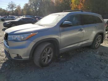  Salvage Toyota Highlander