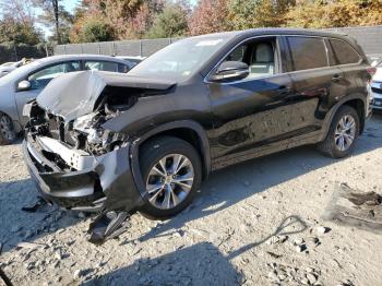  Salvage Toyota Highlander