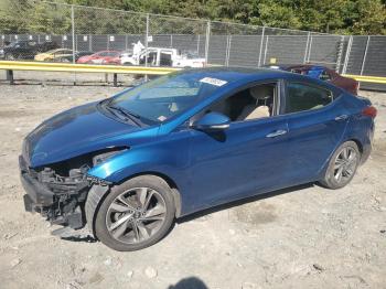  Salvage Hyundai ELANTRA