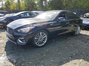  Salvage INFINITI Q50