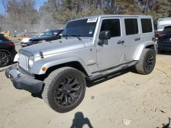  Salvage Jeep Wrangler