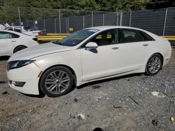  Salvage Lincoln MKZ