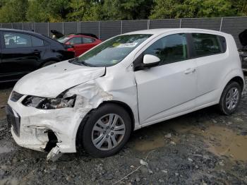  Salvage Chevrolet Sonic