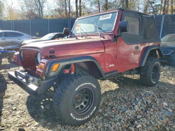  Salvage Jeep Wrangler