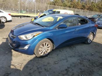  Salvage Hyundai ELANTRA