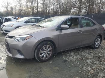  Salvage Toyota Corolla