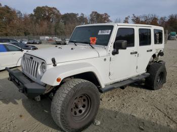  Salvage Jeep Wrangler