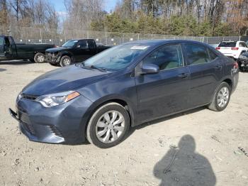  Salvage Toyota Corolla