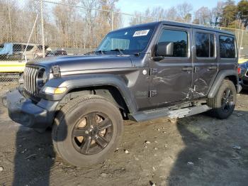  Salvage Jeep Wrangler