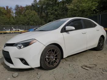  Salvage Toyota Corolla