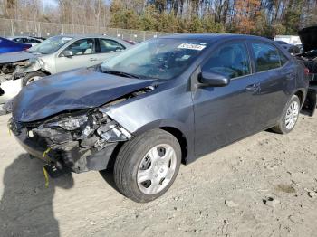  Salvage Toyota Corolla