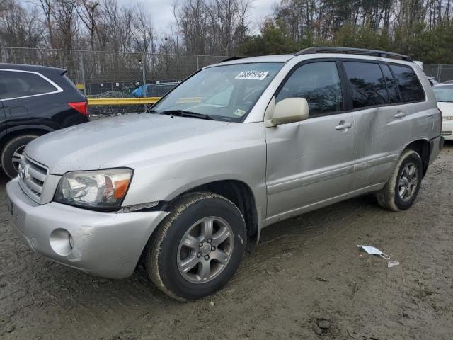  Salvage Toyota Highlander