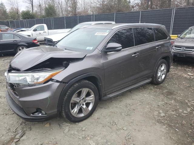  Salvage Toyota Highlander