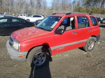  Salvage Chevrolet Tracker