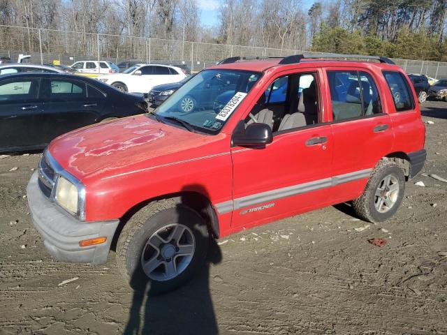  Salvage Chevrolet Tracker