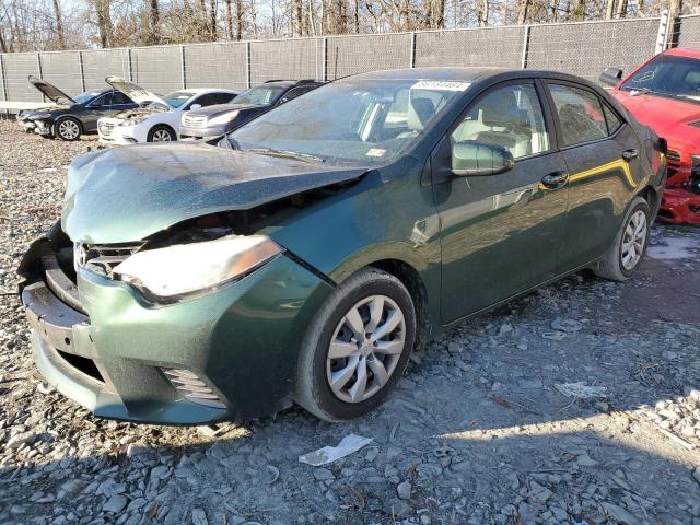  Salvage Toyota Corolla