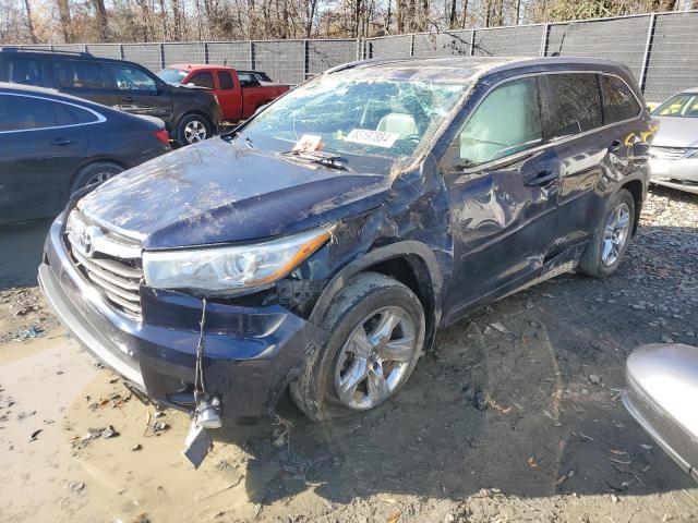  Salvage Toyota Highlander