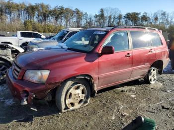  Salvage Toyota Highlander