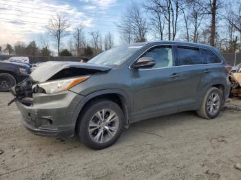  Salvage Toyota Highlander