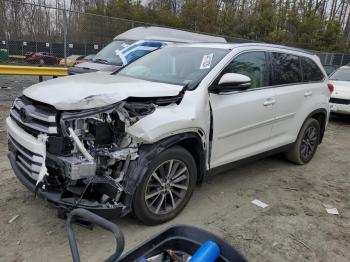  Salvage Toyota Highlander