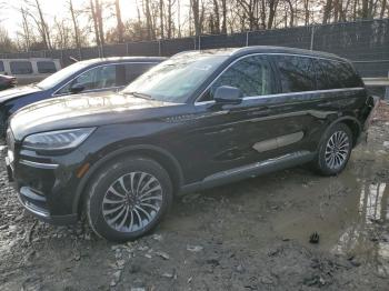  Salvage Lincoln Aviator