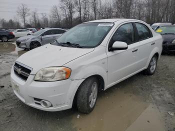  Salvage Chevrolet Aveo