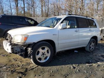  Salvage Toyota Highlander