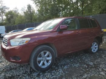  Salvage Toyota Highlander