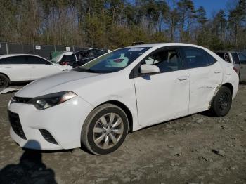  Salvage Toyota Corolla