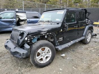  Salvage Jeep Wrangler