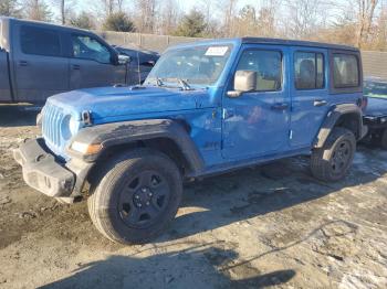  Salvage Jeep Wrangler