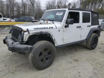  Salvage Jeep Wrangler