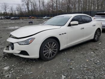  Salvage Maserati Ghibli S