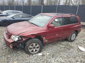  Salvage Toyota Highlander