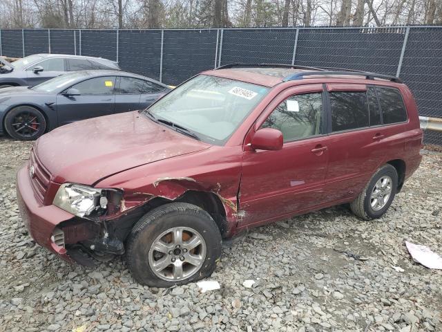  Salvage Toyota Highlander