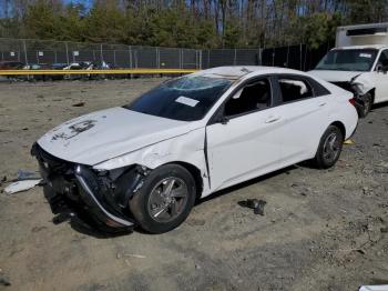  Salvage Hyundai ELANTRA