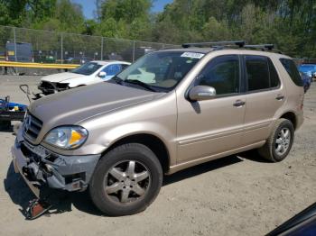  Salvage Mercedes-Benz M-Class