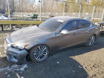  Salvage INFINITI Q50