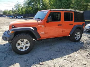  Salvage Jeep Wrangler