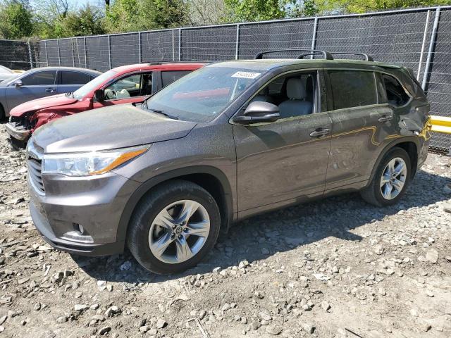  Salvage Toyota Highlander