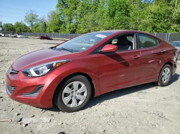  Salvage Hyundai ELANTRA