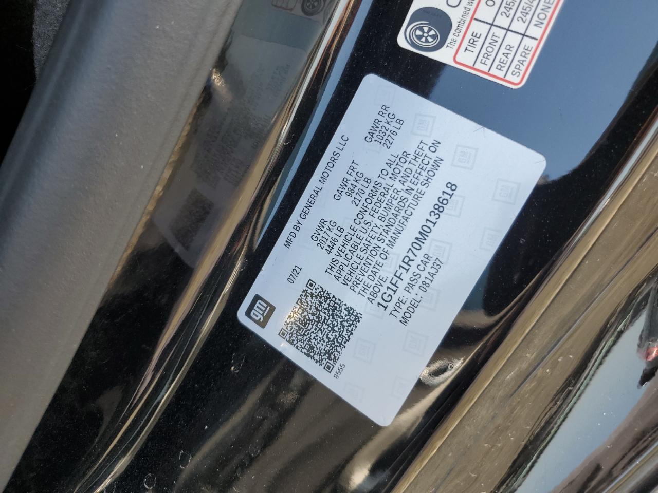 Chevrolet Camaro Lz Image 8