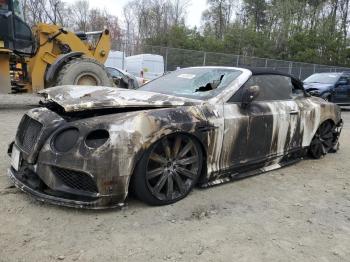  Salvage Bentley Continenta